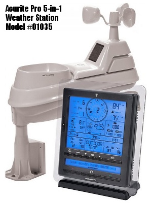 Acurite Pro 5-in-1 Weather Station (Model #01035)